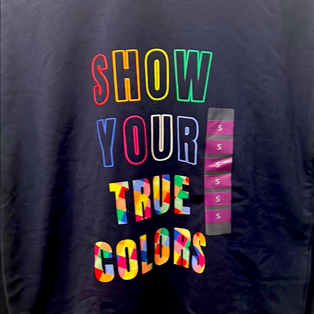 Feeling Proud, Colorful Graphic Kids Shirt, NWT